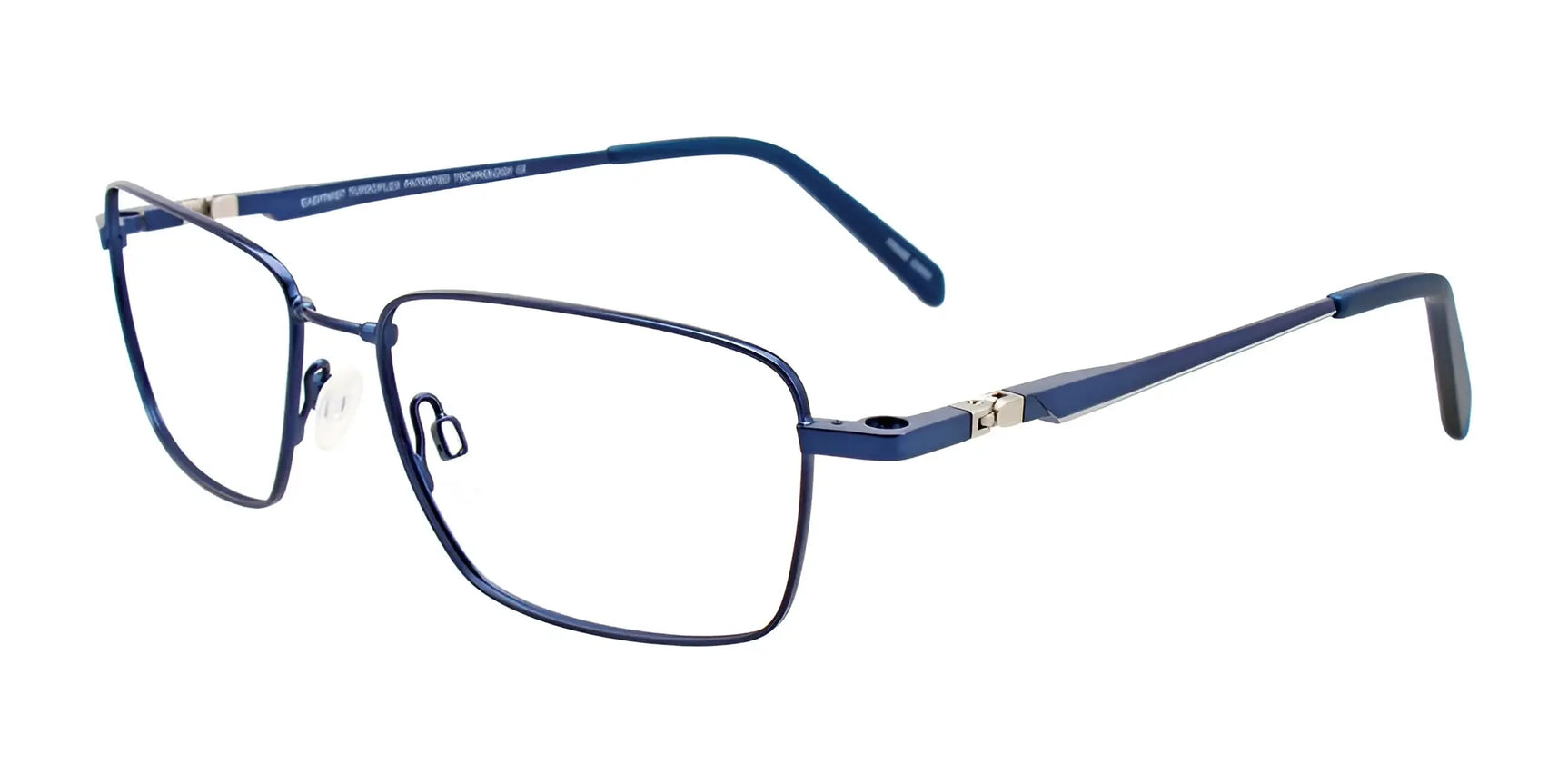 Clip & Twist CT257 Eyeglasses with Clip-on Sunglasses Satin Dark Blue Clip & Twist CT257 Eyeglasses with Clip-on Sunglasses Satin Dark Blue