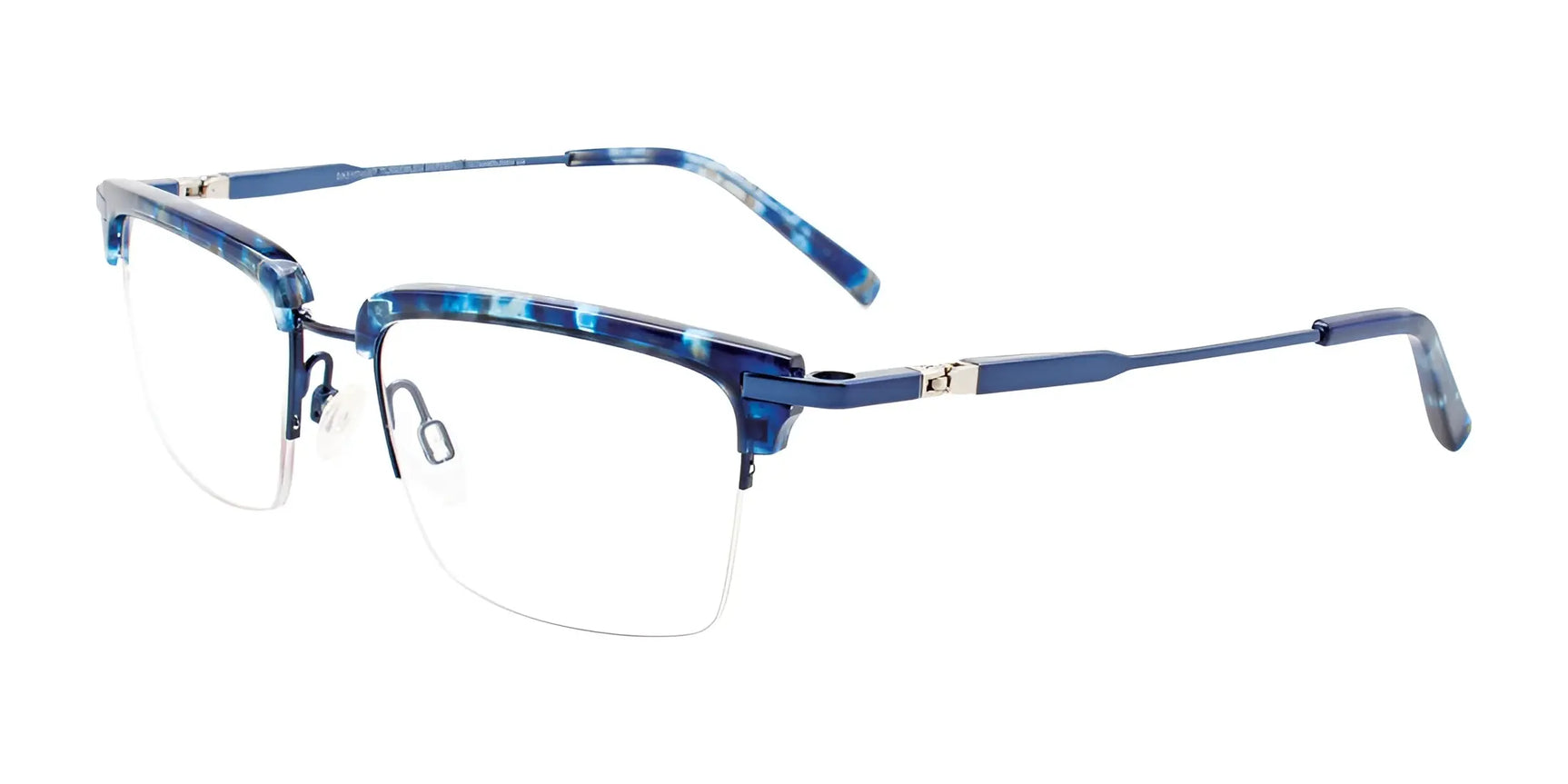 Clip & Twist CT260 Eyeglasses with Clip-on Sunglasses Demi Blue & Dark Blue Clip & Twist CT260 Eyeglasses with Clip-on Sunglasses Demi Blue & Dark Blue