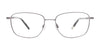 Clip & Twist CT261 Eyeglasses with Clip-on Sunglasses | Size 55 / Satin Dark Brown