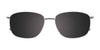 Clip & Twist CT261 Eyeglasses with Clip-on Sunglasses | Size 55 / Clip Only (Color №020)