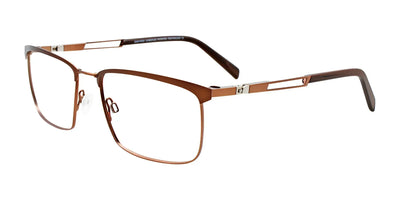 Clip & Twist CT264 Eyeglasses with Clip-on Sunglasses | Size 58