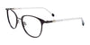 Clip & Twist CT266 Eyeglasses | Size 50 / Matt Black
