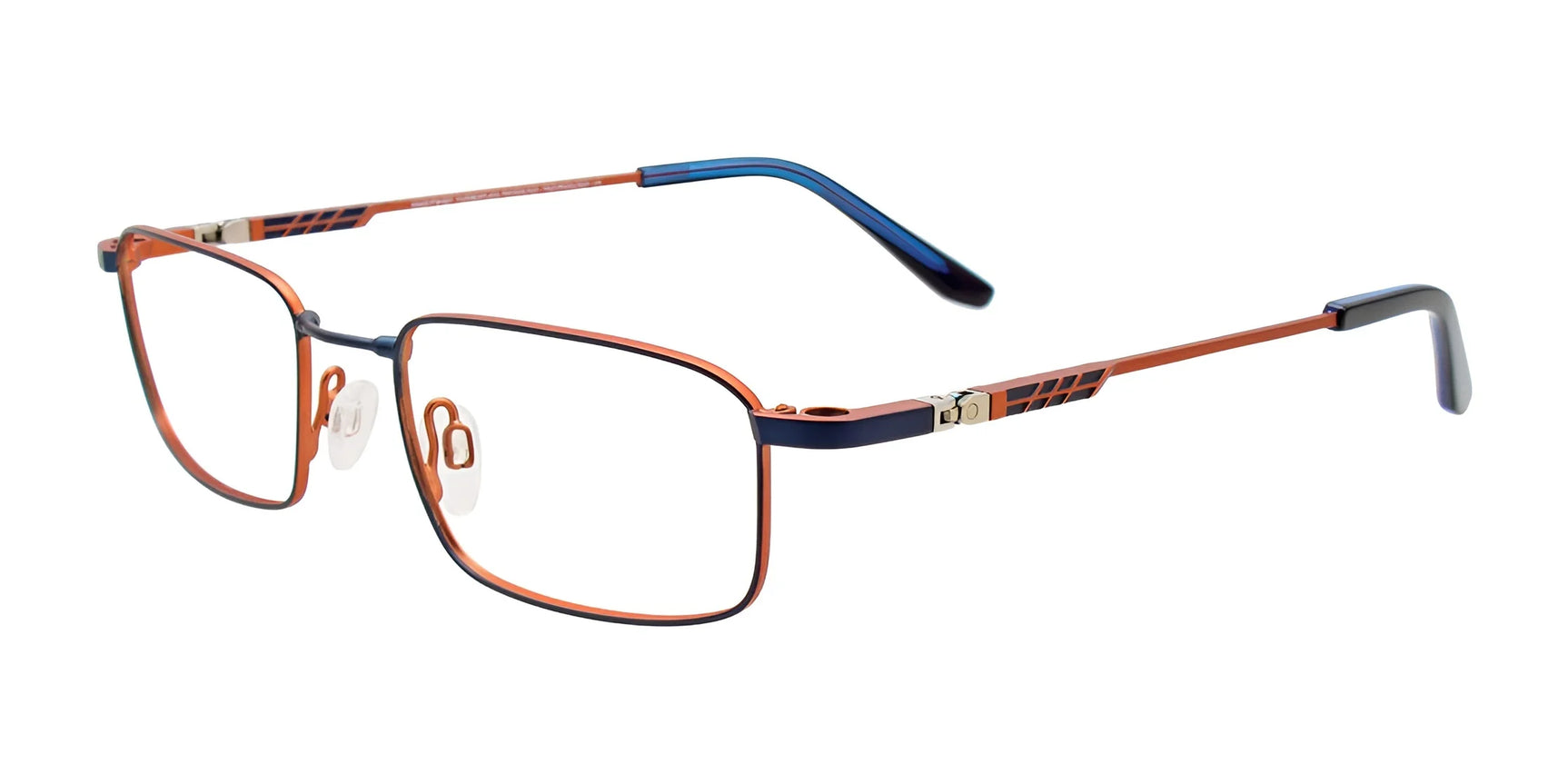 Clip & Twist CT282 Eyeglasses Blue & Copper Clip & Twist CT282 Eyeglasses Blue & Copper