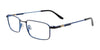 Clip & Twist CT282 Eyeglasses with Clip-on Sunglasses | Size 49 / Black & Blue