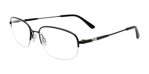 Clip & Twist CT288 Eyeglasses | Size 54 / Shiny Black