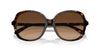 Coach CH568 HC8360U Sunglasses / Black №50028G / Grey Gradient (3N 13%) / Size 57