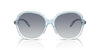 Coach CH568 HC8360U Sunglasses / Black №50028G / Grey Gradient (3N 13%) / Size 57