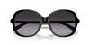 Coach CH568 HC8360U Sunglasses / Black №50028G / Grey Gradient (3N 13%) / Size 57