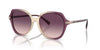 Coach CL928 HC8377U Sunglasses / Multi №57737W / Purple Gradient (2N 23.6%) / Size 55