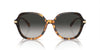 Coach CL928 HC8377U Sunglasses / Black №5002T3 / Grey Gradient Polar (3P 12%) / Size 55