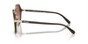 Coach CL928 HC8377U Sunglasses / Black №5002T3 / Grey Gradient Polar (3P 12%) / Size 55