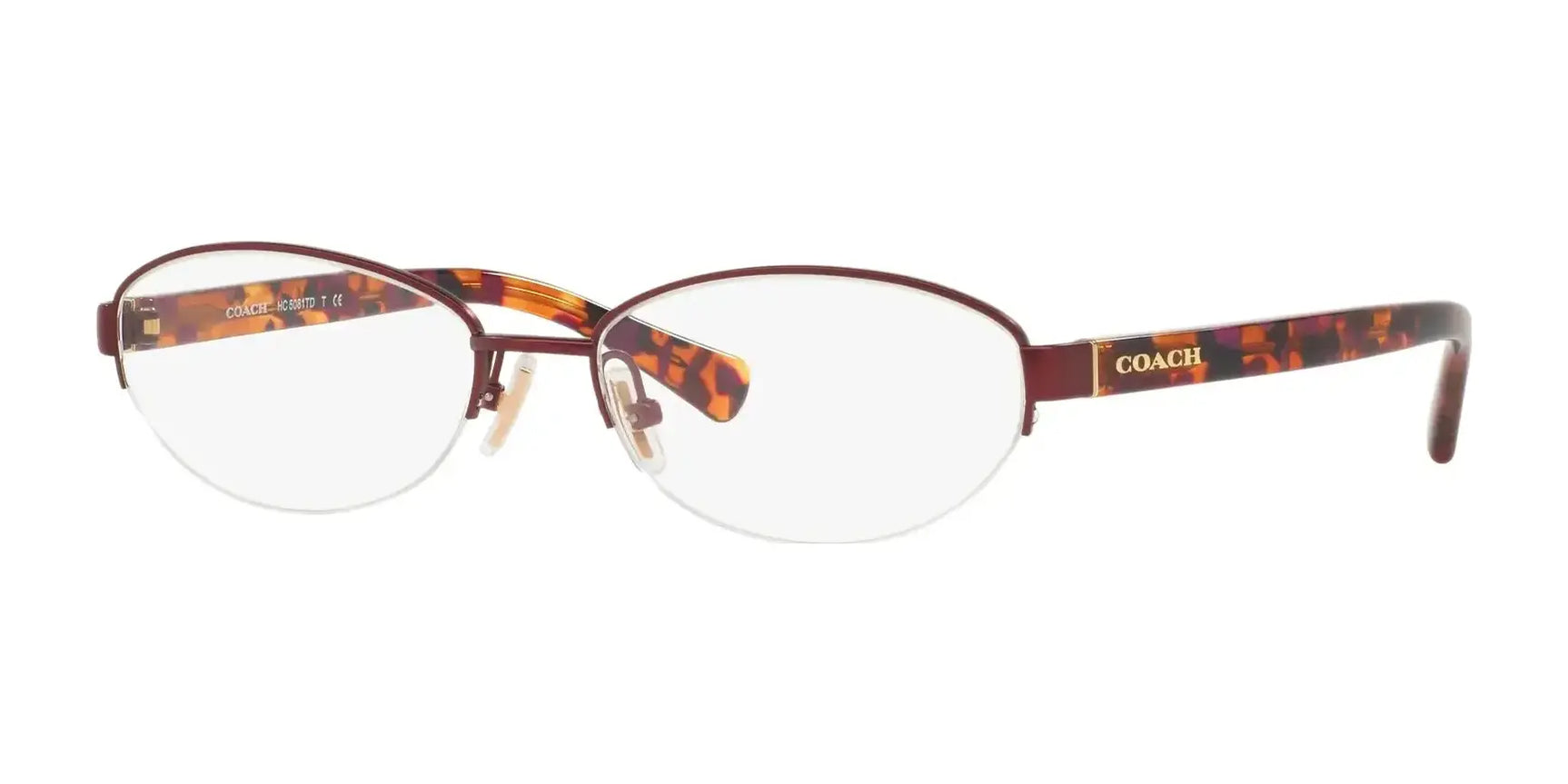 Coach HC5081TD Eyeglasses Burgundy Coach HC5081TD Eyeglasses Burgundy