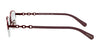 Coach HC5096TD Eyeglasses | Size 52 / Burgundy №9334