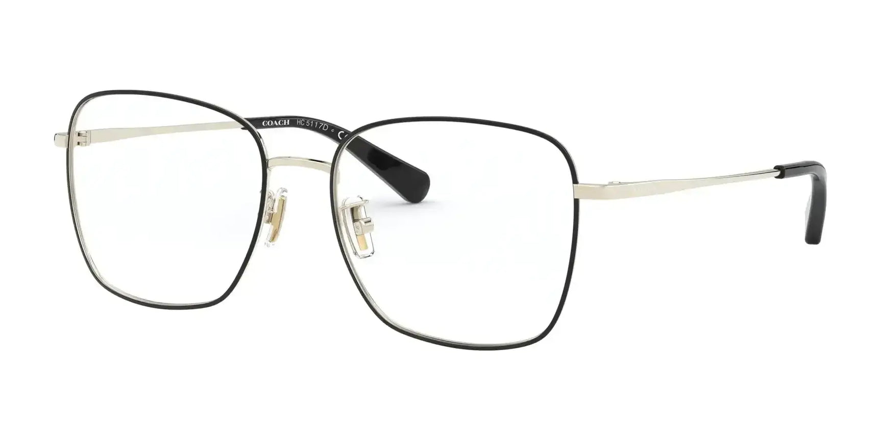 Coach HC5117D Eyeglasses Black / Light Gold Coach HC5117D Eyeglasses Black / Light Gold