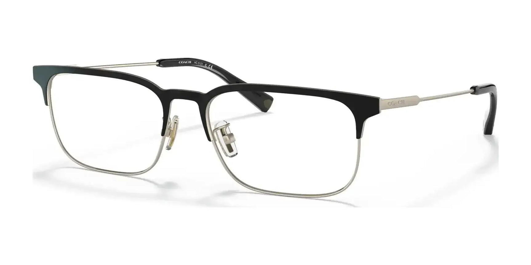Coach C2100 HC5121 Eyeglasses Matte Light Gold / Matte Black Coach C2100 HC5121 Eyeglasses Matte Light Gold / Matte Black