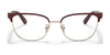 Coach HC5130 Eyeglasses | Size 53 / Burgundy/Shiny Rose Gold №9385