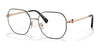 Coach HC5134D Eyeglasses | Size 55 / Black/Shiny Rose Gold №9363
