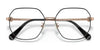 Coach HC5134D Eyeglasses | Size 55 / Black/Shiny Rose Gold №9363