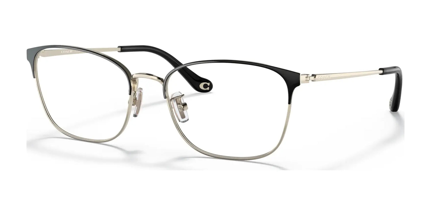 Coach HC5135 Eyeglasses Black / Light Gold Coach HC5135 Eyeglasses Black / Light Gold