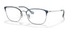 Coach HC5135 Eyeglasses / Satin Navy/Silver №9405 / Size 53