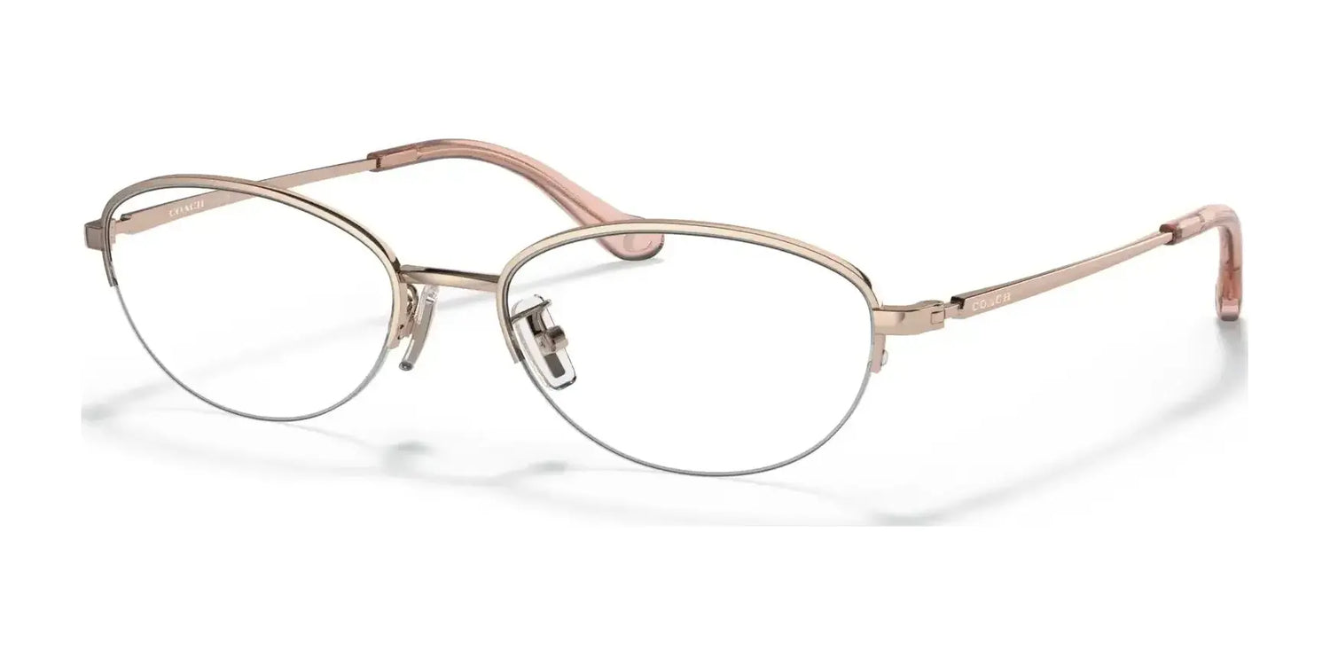 Coach HC5136 Eyeglasses Shiny Rose Gold Coach HC5136 Eyeglasses Shiny Rose Gold