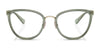 Coach HC5146 Eyeglasses / Transparent Green №9418 / Size 52