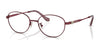 Coach HC5153TD Eyeglasses | Size 53 / Satin Burgundy №9413