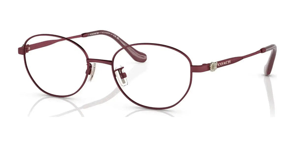 Coach HC5153TD Eyeglasses | Size 53 / Satin Burgundy №9413