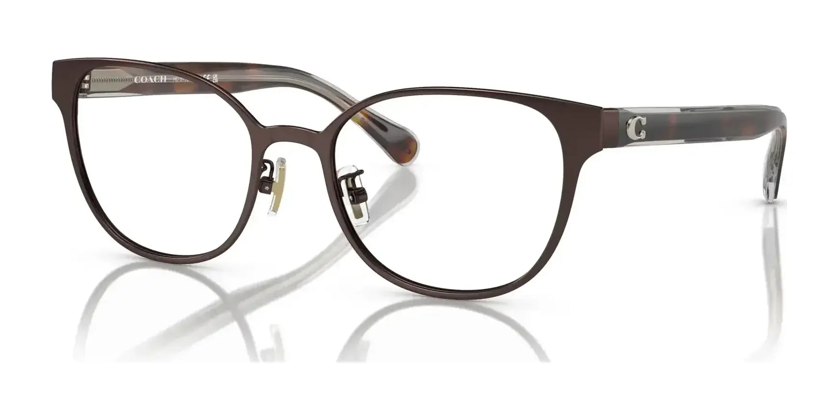 Coach HC5156 Eyeglasses Shiny Dark Brown Coach HC5156 Eyeglasses Shiny Dark Brown