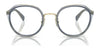 Coach HC5162 Eyeglasses | Size 50 / Transparent Berry/Rose Gold №9331