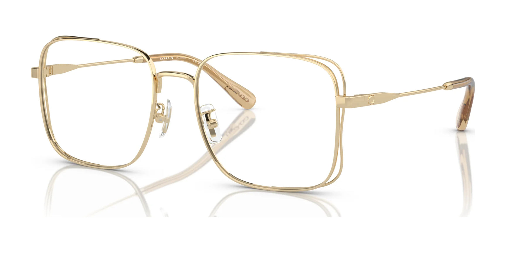 Coach HC5166D Eyeglasses Shiny Light Gold Coach HC5166D Eyeglasses Shiny Light Gold