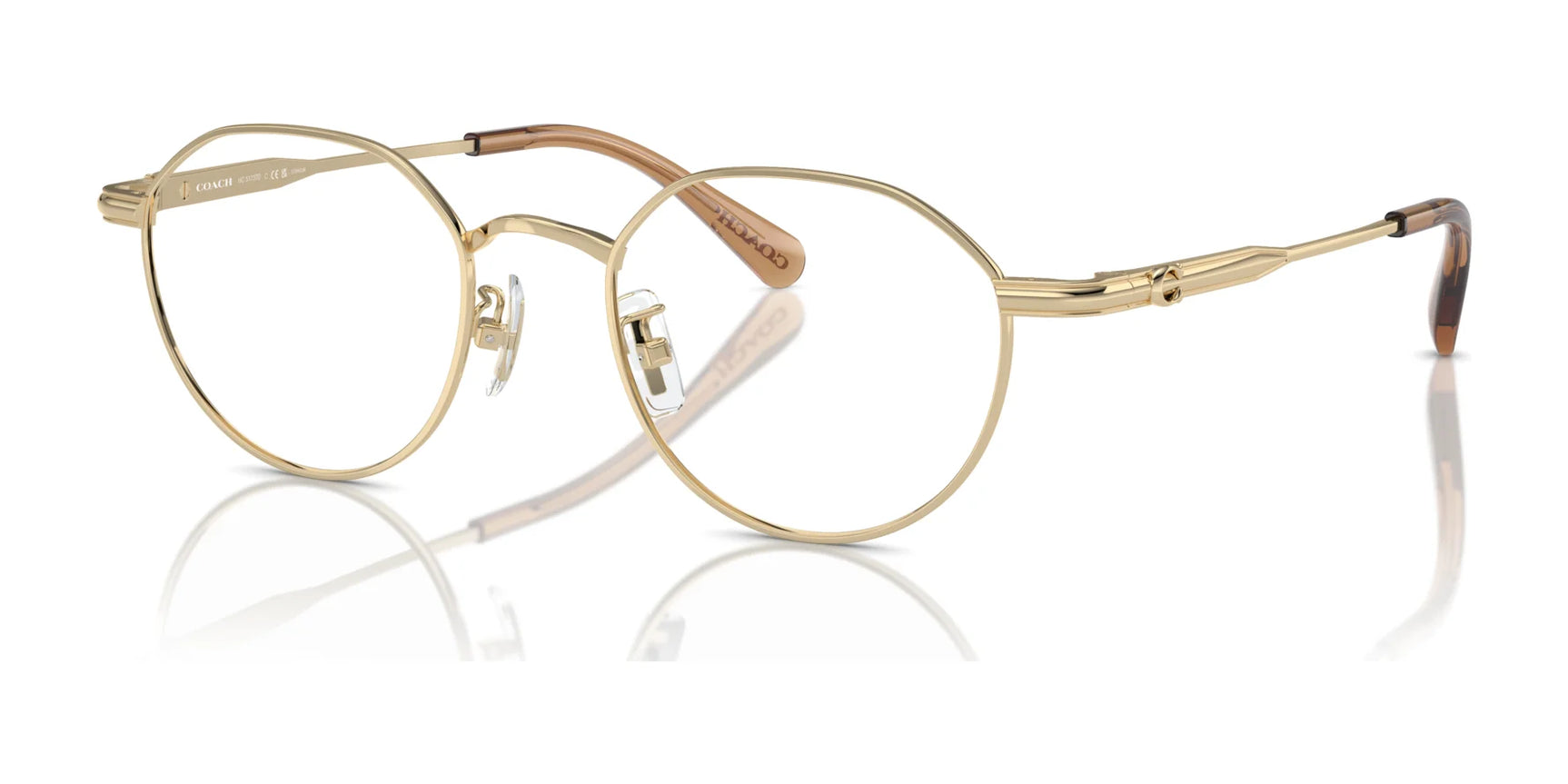 Coach HC5173TD Eyeglasses Shiny Light Gold Coach HC5173TD Eyeglasses Shiny Light Gold