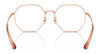Coach HC5174D Eyeglasses | Size 56 / Shiny Light Gold №9005