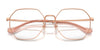 Coach HC5174D Eyeglasses | Size 56 / Shiny Light Gold №9005