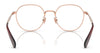 Coach CY044 HC5175 Eyeglasses | Size 52 / Shiny Light Gold/Black №9435
