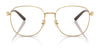 Coach HC5179D Eyeglasses | Size 56 / Shiny Light Gold №9005