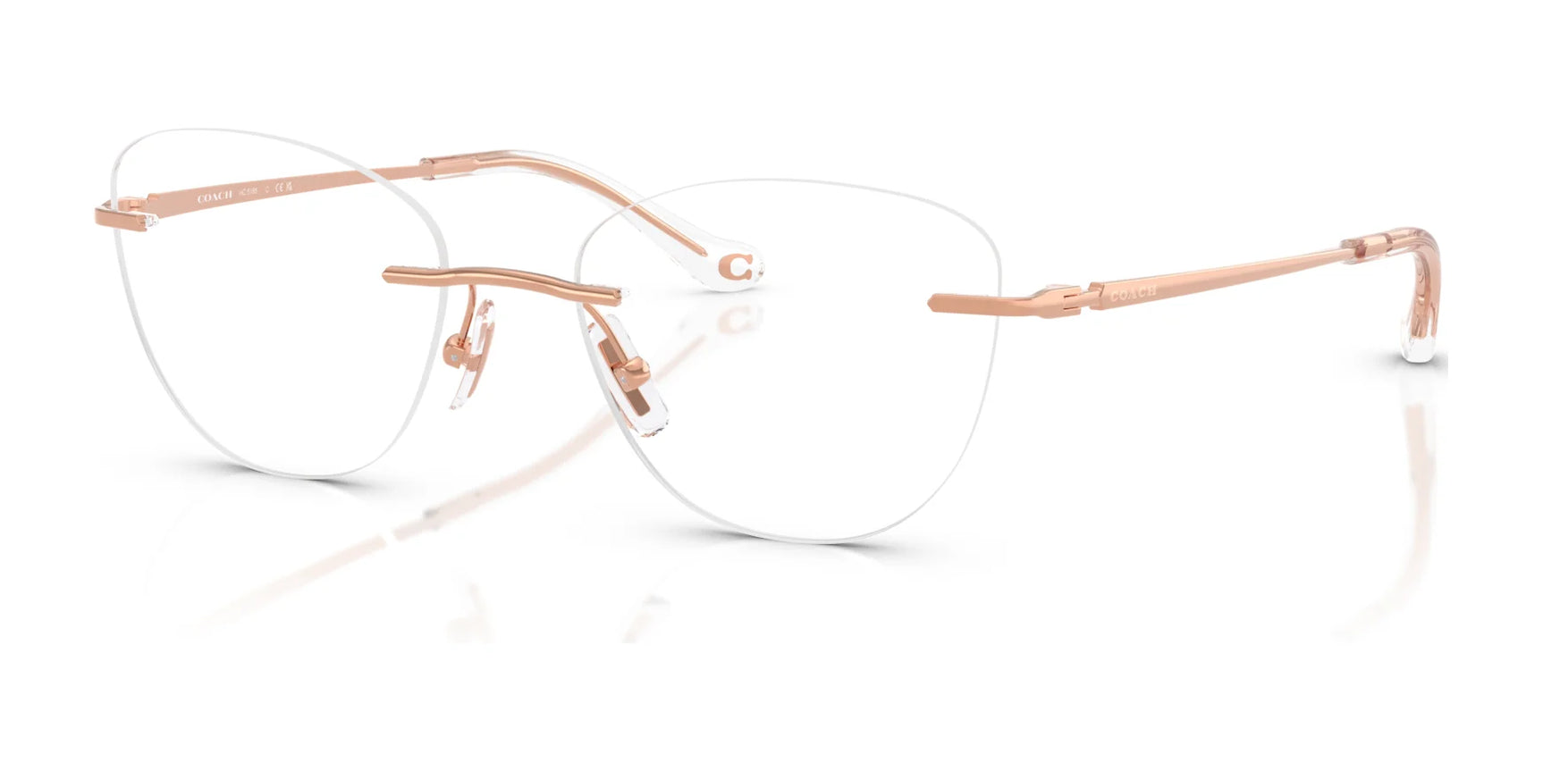 Coach HC5185 Eyeglasses Shiny Rose Gold Coach HC5185 Eyeglasses Shiny Rose Gold