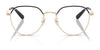 Coach HC5188TD Eyeglasses | Size 51 / Shiny Light Gold/Black №9346