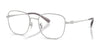 Coach HC5198TD Eyeglasses | Size 52 / Shiny Silver №9001