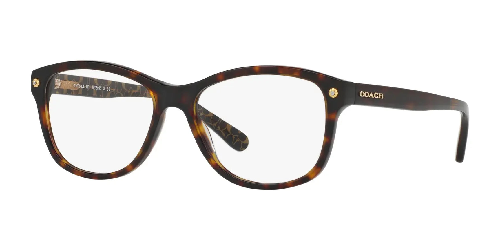 Coach HC6095 Eyeglasses Dark Tortoise Coach HC6095 Eyeglasses Dark Tortoise