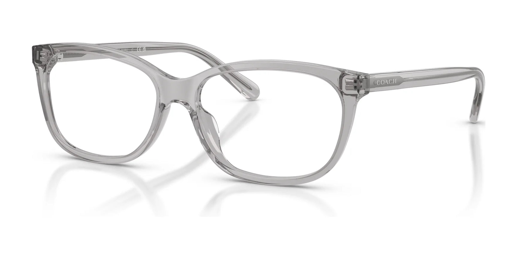Coach HC6139U Eyeglasses Transparent Grey Coach HC6139U Eyeglasses Transparent Grey