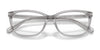 Coach HC6139U Eyeglasses | Size 53 / Transparent Grey №5176