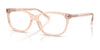 Coach HC6139U Eyeglasses | Size 53 / Transparent Pink №5556