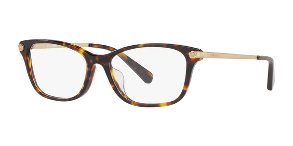 Coach HC6142F Eyeglasses | Size 53 / Dark Tortoise №5120
