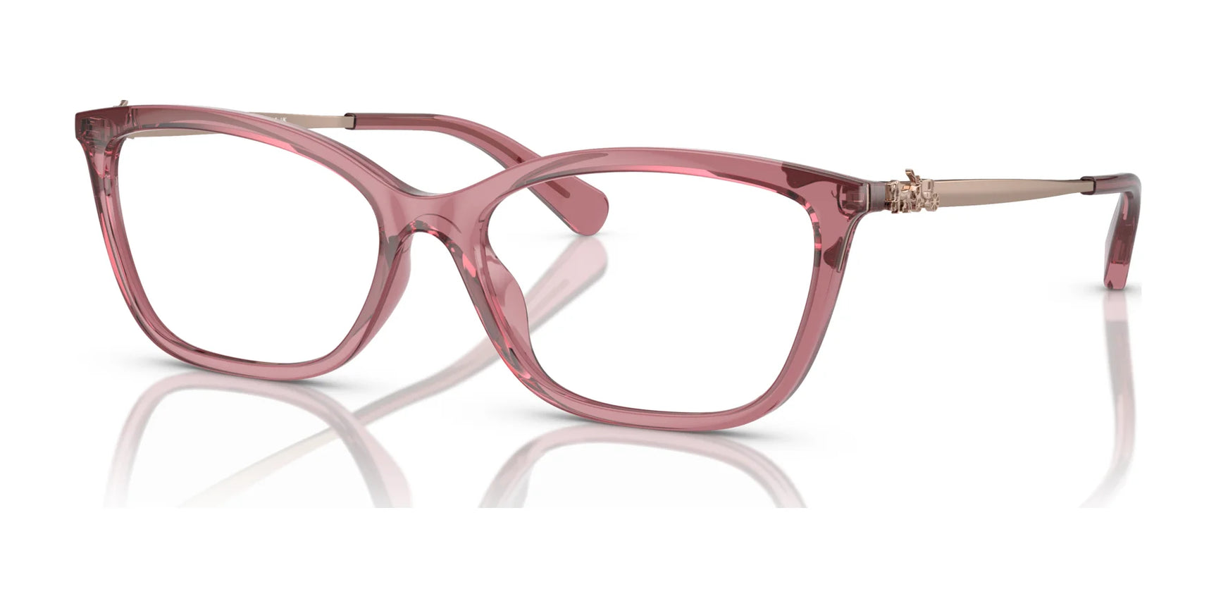 Coach HC6146U Eyeglasses Transparent Berry Coach HC6146U Eyeglasses Transparent Berry