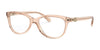 Coach HC6155F Eyeglasses | Size 53 / Transparent Peach №5561