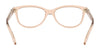 Coach HC6155F Eyeglasses | Size 53 / Transparent Peach №5561