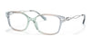 Coach HC6172 Eyeglasses / Gradient Transparent Blue №5642 / Size 52
