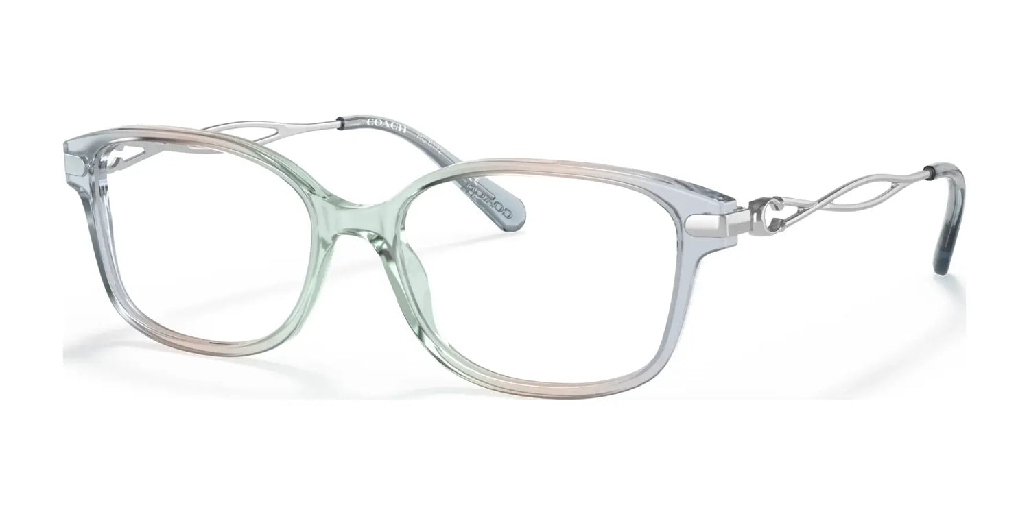 Coach HC6172 Eyeglasses Gradient Transparent Blue Coach HC6172 Eyeglasses Gradient Transparent Blue