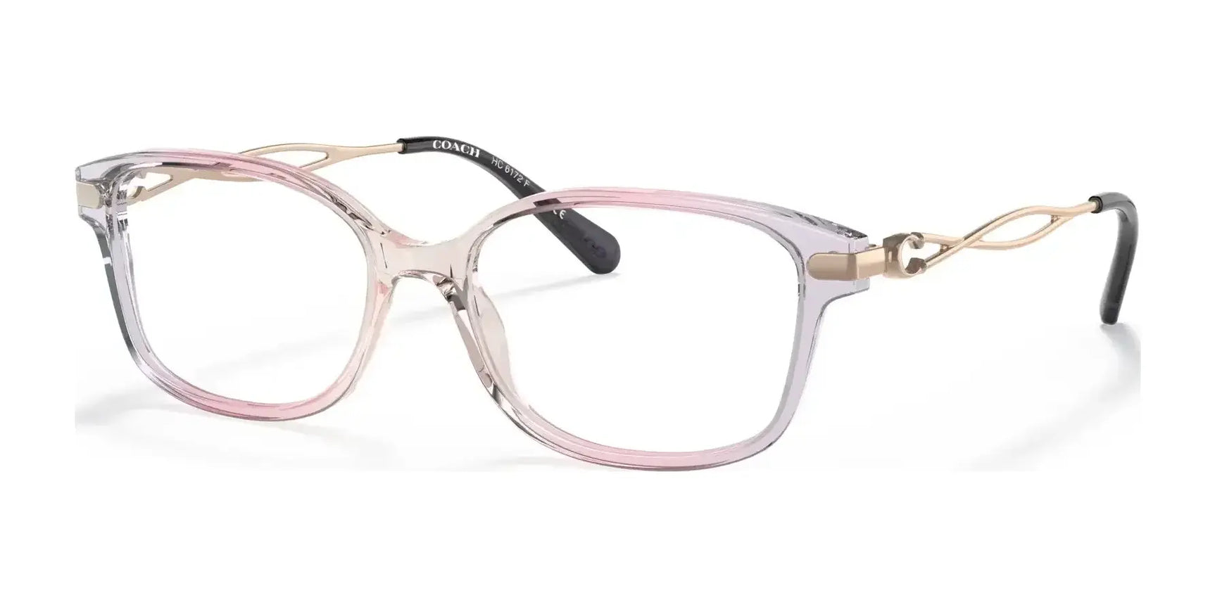 Coach HC6172F Eyeglasses Gradient Transparent Violet Coach HC6172F Eyeglasses Gradient Transparent Violet